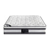 Mattress Euro Top King Single Size Pocket Spring Coil with Knitted Fabric Medium Firm 34cm Thick Deals499