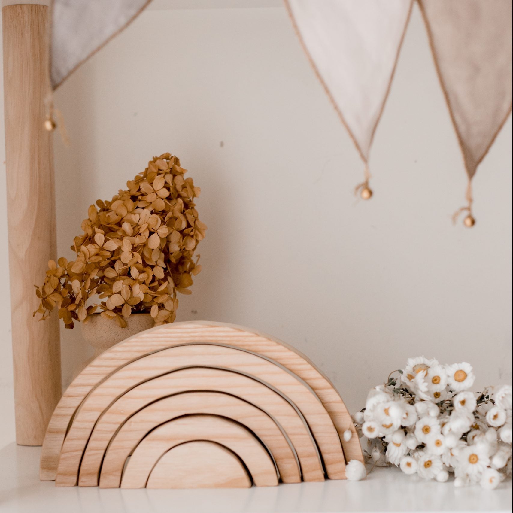 Natural Stacking Rainbow Blocks Deals499