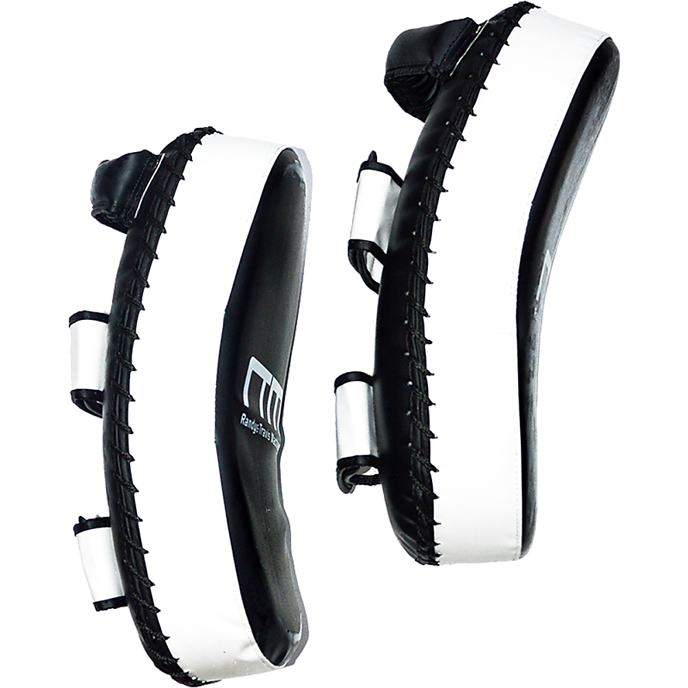 MMA Kick Boxing Pads Curved Strike Shield Punching Bag Focus Arm Muay Thai Deals499