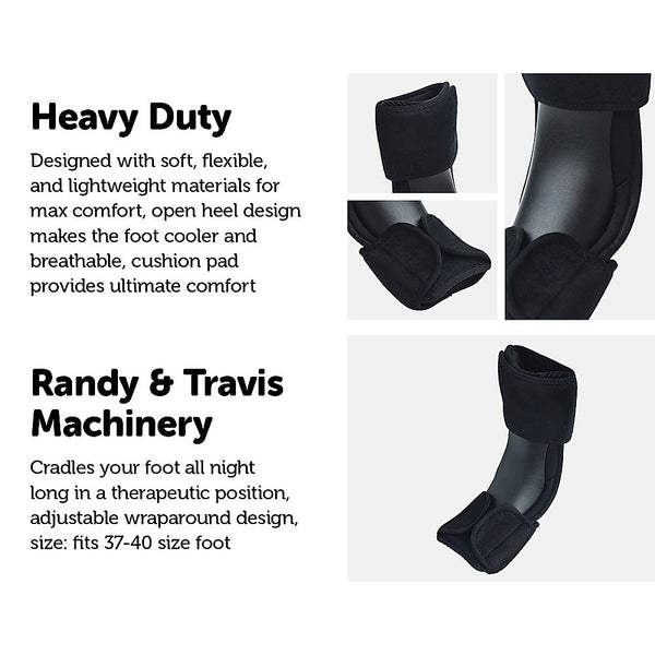 Night Plantar Fasciitis Sleep Support Adjustable Brace Splint Fits 37-40 Size from Deals499 at Deals499