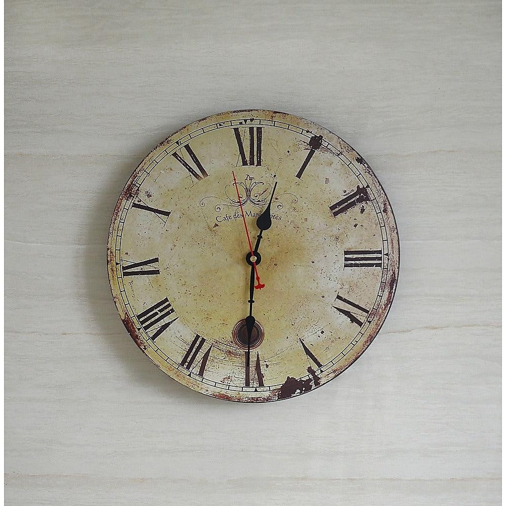 Large Vintage Wall Clock Kitchen Office Retro Timepiece Deals499