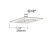 200mm Shower Head Square 304SS Polished Chrome Finish Deals499