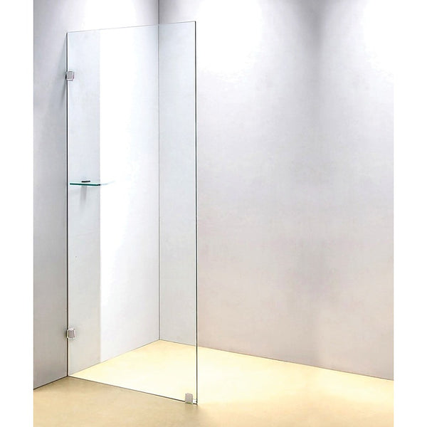 900 x 2000mm Frameless 10mm Safety Glass Shower Screen Deals499