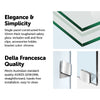 900 x 2000mm Frameless 10mm Safety Glass Shower Screen Deals499