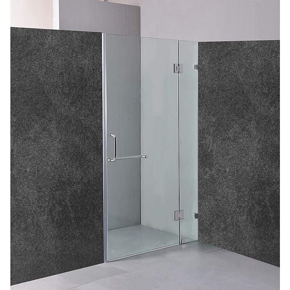 100 x 200cm Wall to Wall Frameless Shower Screen 10mm Glass By Della Francesca Deals499