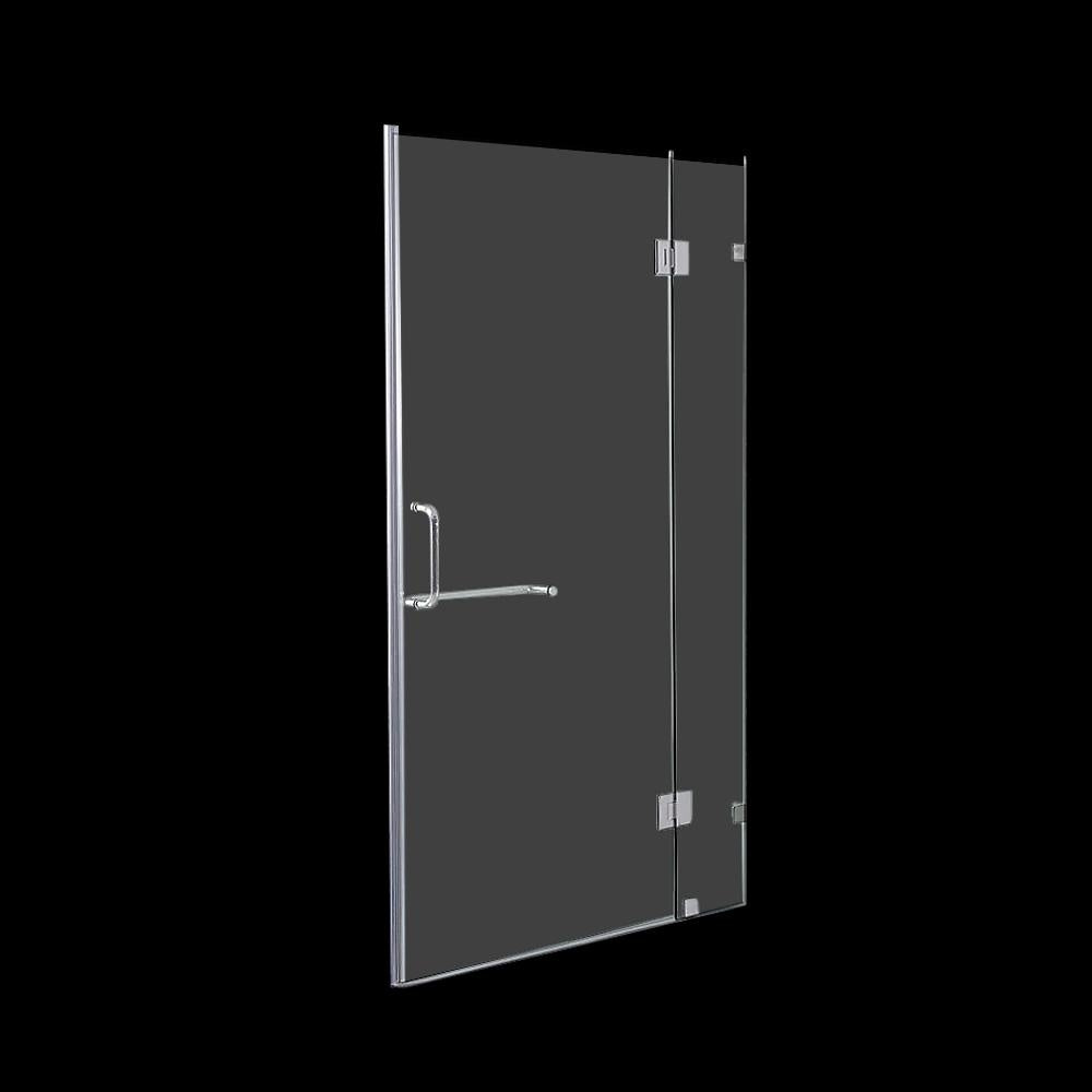 100 x 200cm Wall to Wall Frameless Shower Screen 10mm Glass By Della Francesca Deals499