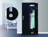 3-Digit Combination Lock One-Door Office Gym Shed Clothing Locker Cabinet Black Deals499