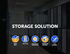 3-Digit Combination Lock One-Door Office Gym Shed Clothing Locker Cabinet Black Deals499