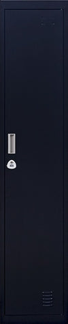 3-Digit Combination Lock One-Door Office Gym Shed Clothing Locker Cabinet Black Deals499