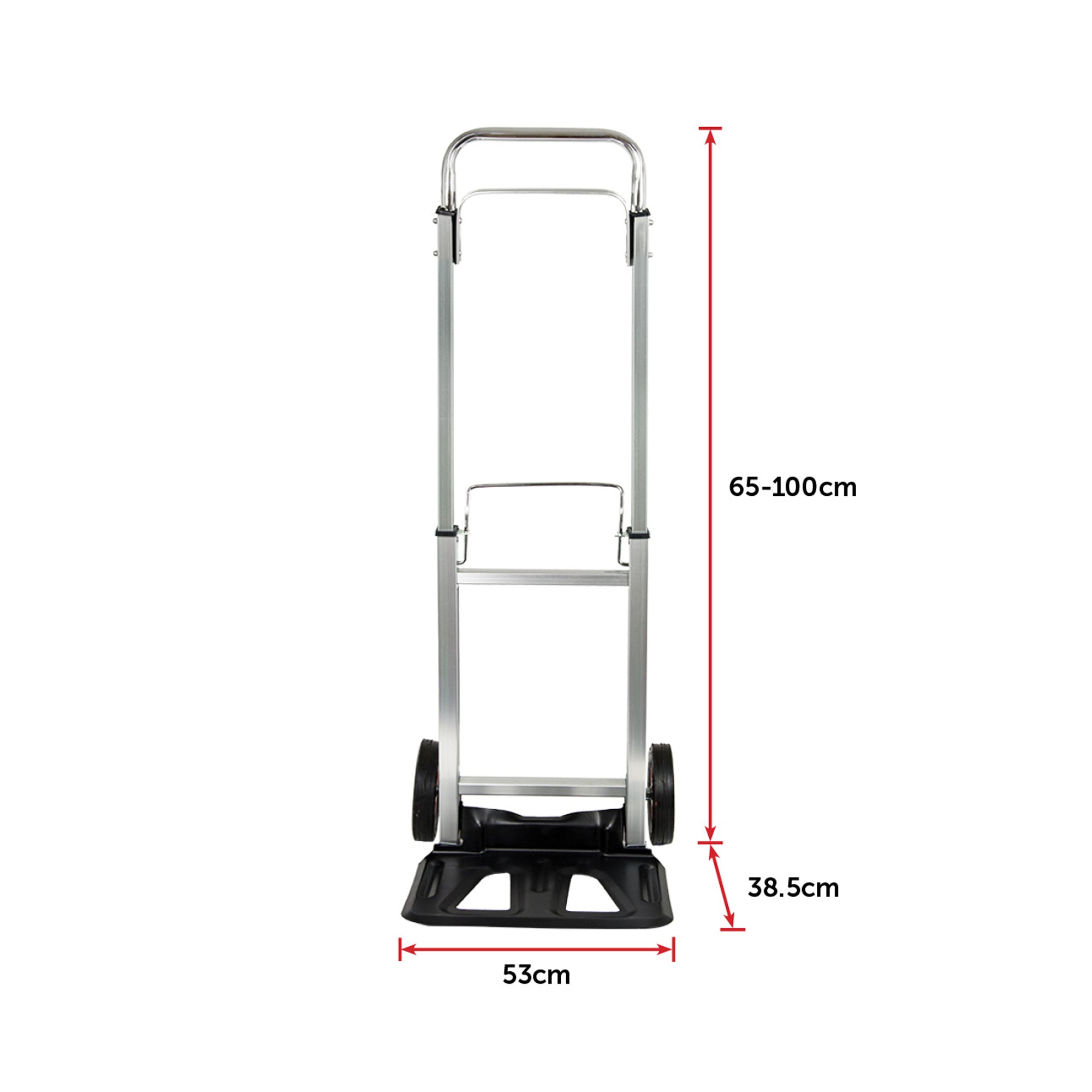 100kg Trolley Folding Hand Truck Sack Barrow Deals499