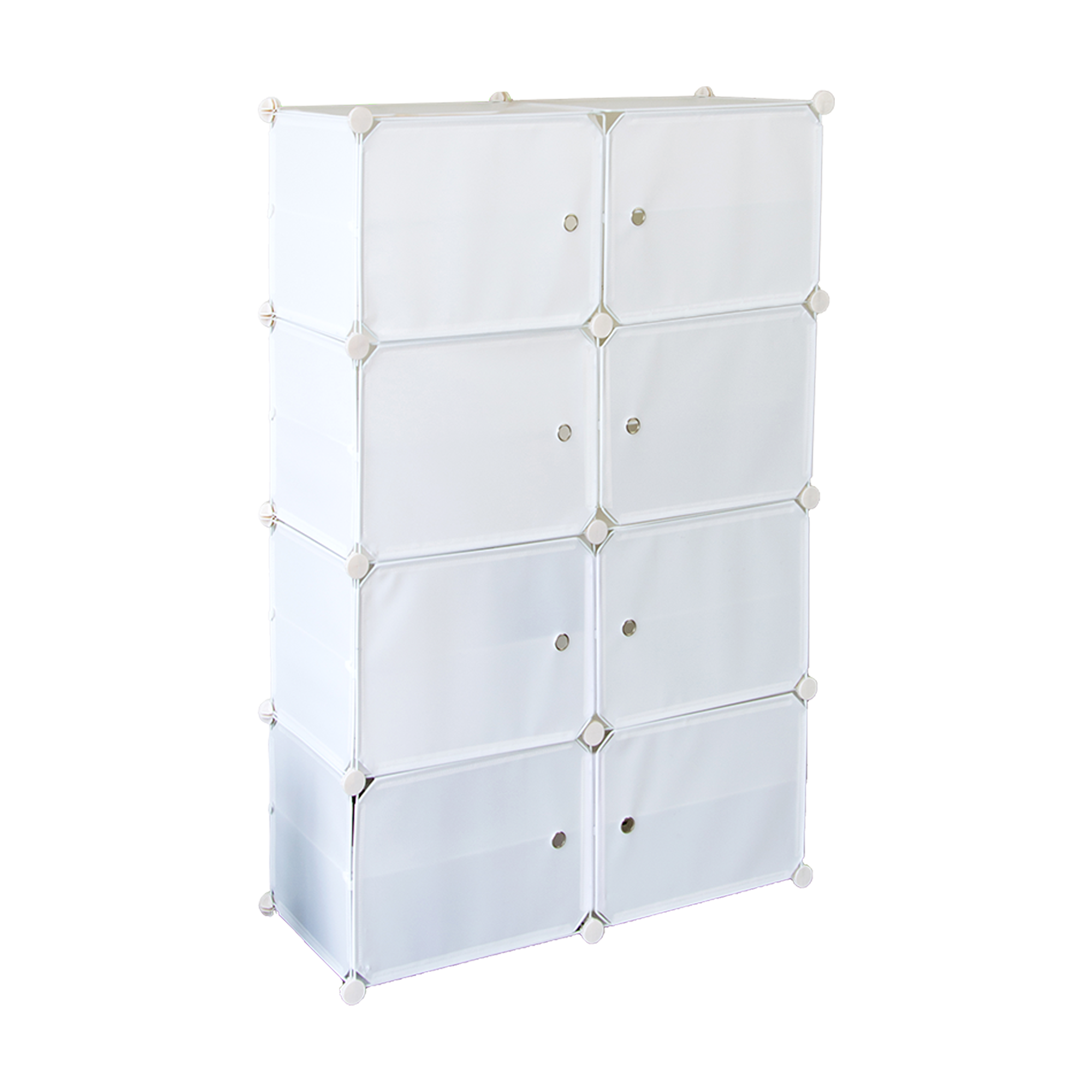 White Cube DIY Shoe Cabinet Rack Storage Portable Stackable Organiser Stand Deals499