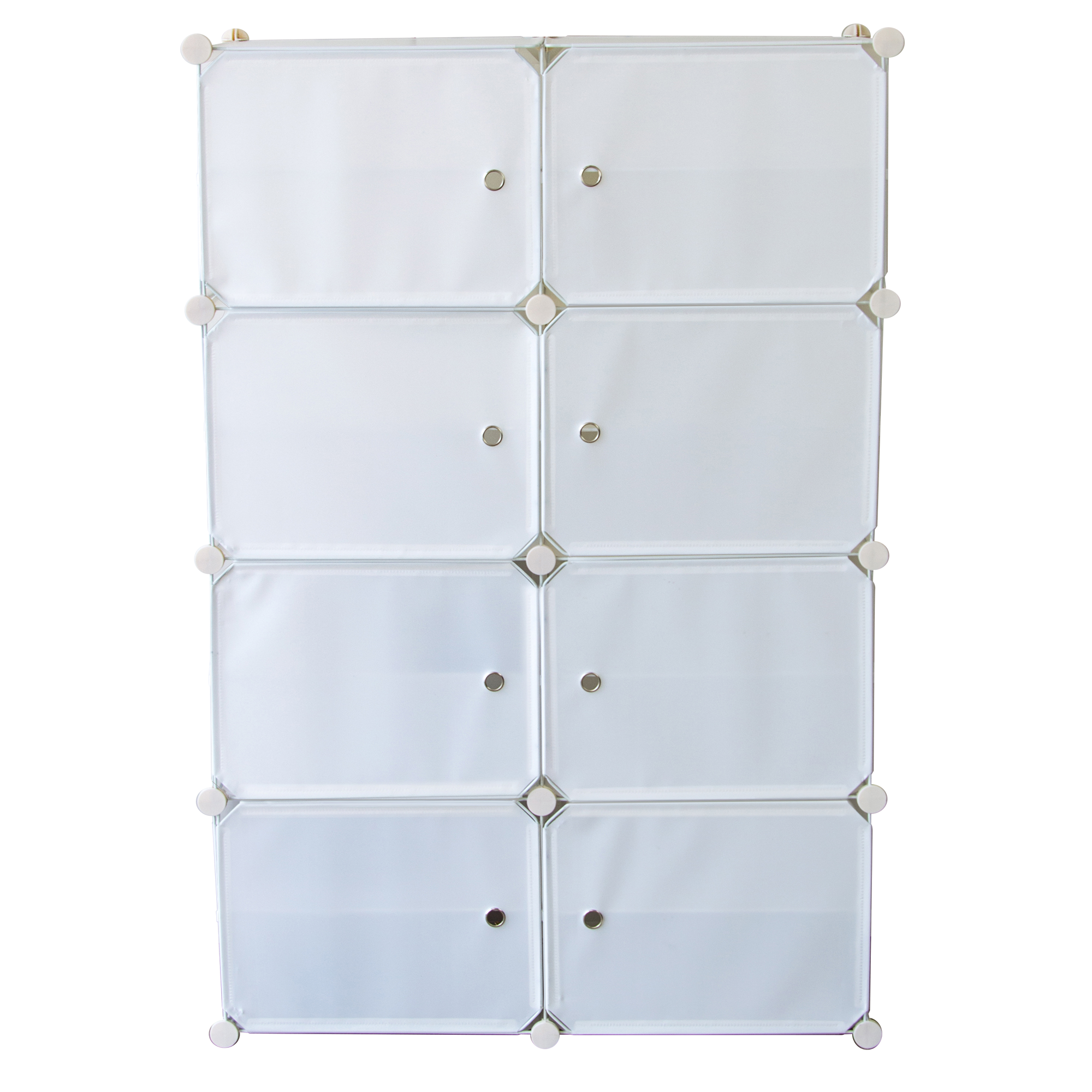 White Cube DIY Shoe Cabinet Rack Storage Portable Stackable Organiser Stand Deals499