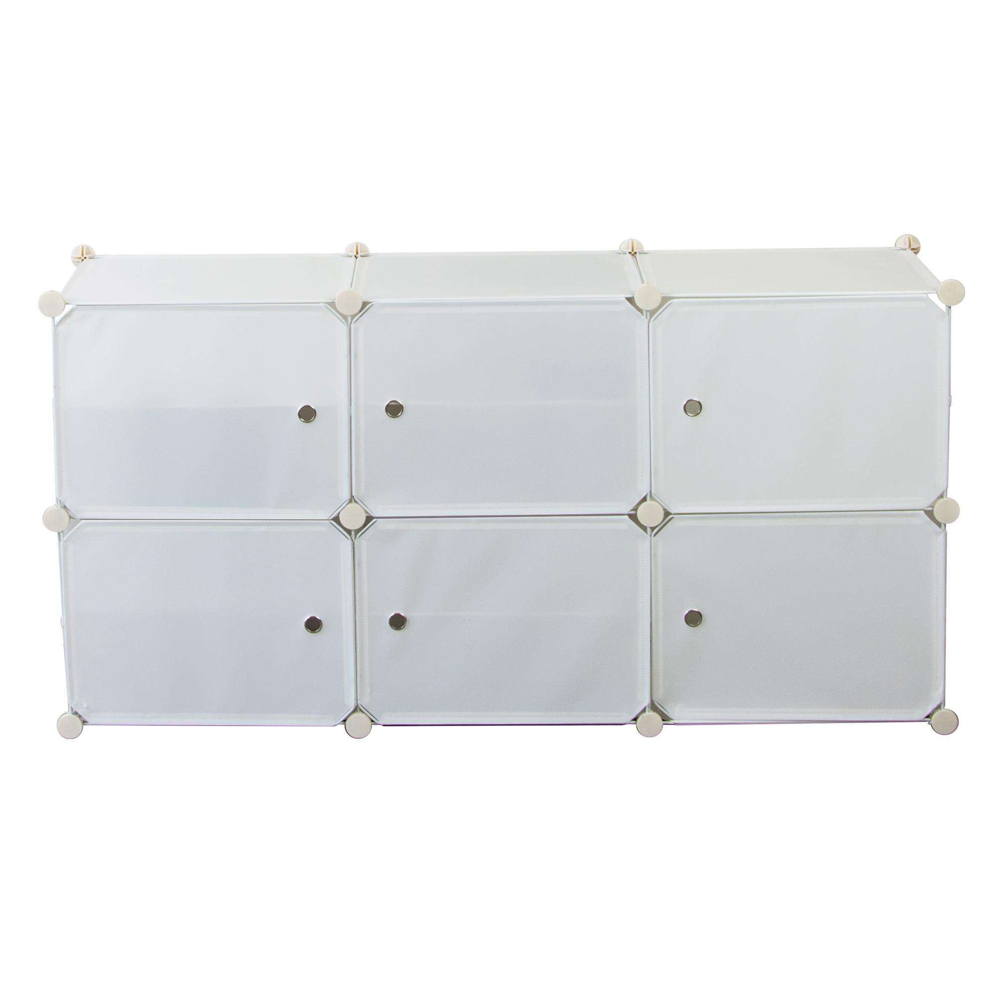 White Cube DIY Shoe Cabinet Rack Storage Portable Stackable Organiser Stand Deals499