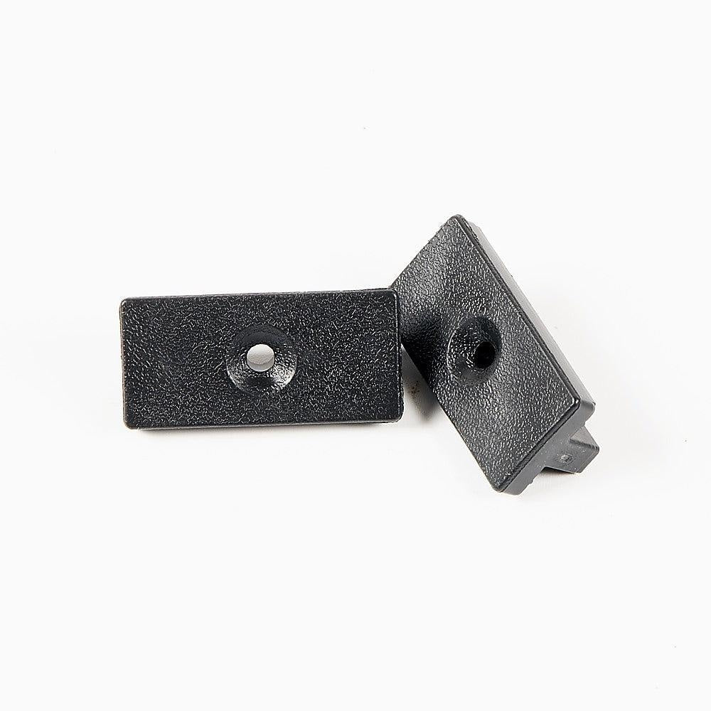 100 Composite Decking Hidden Fixing Fasteners Plastic T Clips & Black Screws Deals499