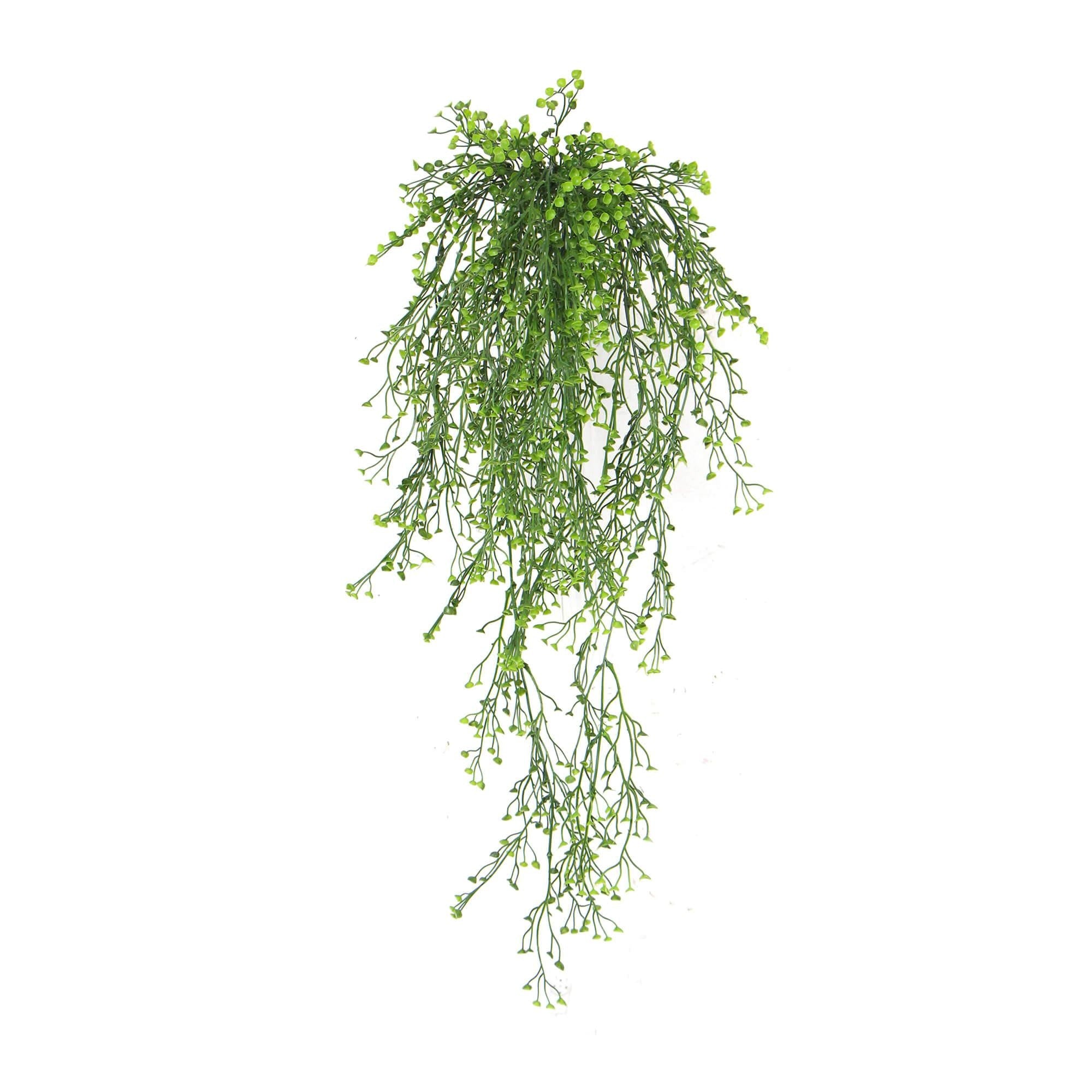 Artificial Hanging Plant (Natural Green) UV Resistant 90cm Deals499