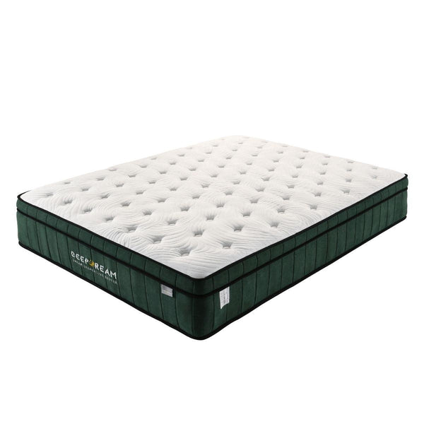 Green Tea Cool Gel Memory Foam Mattress 36cm 5 Zone King Single Deals499