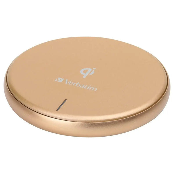 Verbatim Metallic Wireless Charger-GOLD VERBATIM