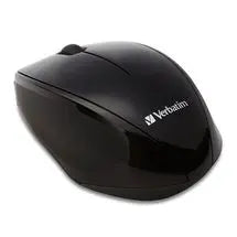 Verbatim MultiTrac Black Mouse Blue LED, Wireless Optical VERBATIM