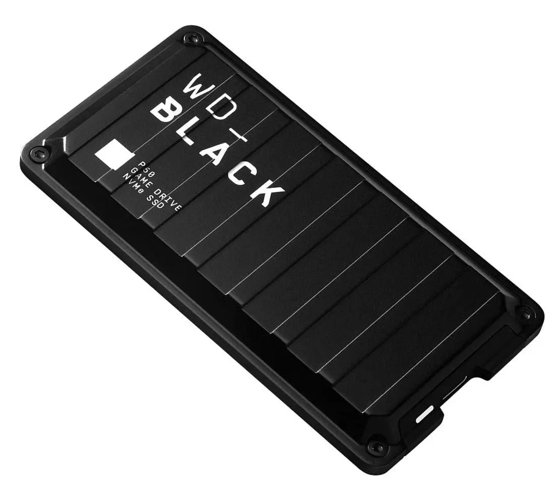 WD Black P50 1TB External Portable Game Drive SSD ~2000MB/s USB-C USB 3.2 Gen 2x2 Type C & Type A Durable Shock Resistant for PS4 Xbox One PC Mac 5y WESTERN DIGITAL