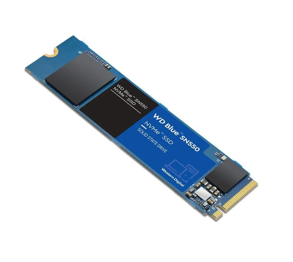 WESTERN DIGITAL Digital WD Blue SN550 2TB NVMe SSD 2400MB/s 1950MB/s R/W 600TBW 410K/405K IOPS M.2 2280 PCIe Gen 3 1.7M hrs MTBF 5yrs wty WESTERN DIGITAL