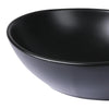 Wash Basin Oval Ceramic Hand Bowl Bathroom Sink Vanity Above Counter Matte Black Deals499