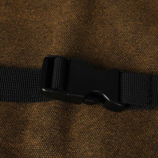 Waxed Canvas Tool Apron Adjustable Workshop Chef Waterproof Woodworking Pockets Deals499