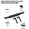 Weight Lifting Belt Gym Back Pull Up Chain Dipping Dip Body Building Training Deals499