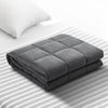 Weighted Blanket Adult 5KG Heavy Gravity Blankets Microfibre Cover Calming Relax Anxiety Relief Grey Giselle