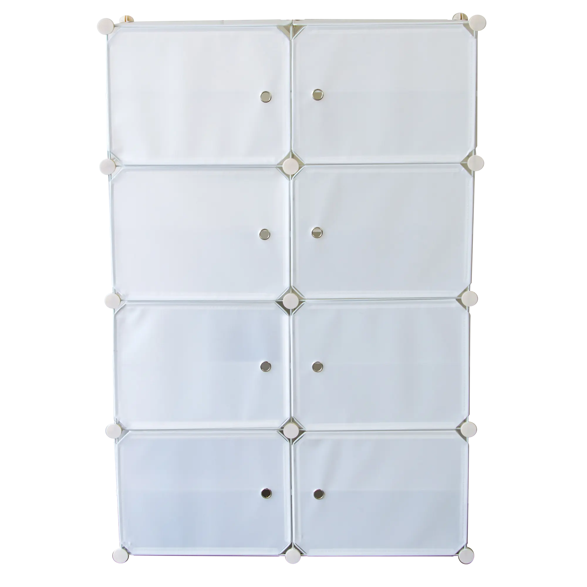 White Cube DIY Shoe Cabinet Rack Storage Portable Stackable Organiser Stand Deals499