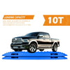 X-BULL Recovery tracks Sand tracks 2 pairs Sand / Snow / Mud 10T 4WD Gen 2.0 - blue Deals499