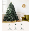 Jingle Jollys Christmas Tree 1.8M Xmas Trees Decorations Snowy 800 Tips Deals499