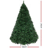 Jingle Jollys Christmas Tree 2.1M Xmas Tree with 2800 LED Lights Multi Colour Deals499