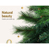 Jingle Jollys Christmas Tree 2.4M Xmas Trees Decorations Pine-Needle 2100 Tips Deals499