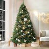Jingle Jollys Christmas Tree 2.4M Xmas Trees Decorations Pine-Needle 2100 Tips Deals499