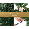 Jingle Jollys Christmas Tree 1.8M LED Xmas trees Optic Fibre Warm White Deals499