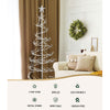 Jingle Jollys Christmas Tree 1.8M 320 LED Xmas Cold White Lights Optic Fibre Deals499