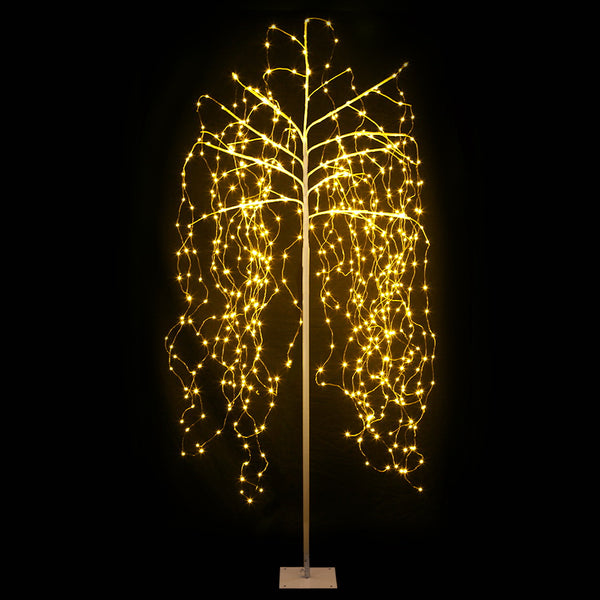 Jingle Jollys Christmas Tree 2.1M 600 LED Trees With Lights Warm White Deals499