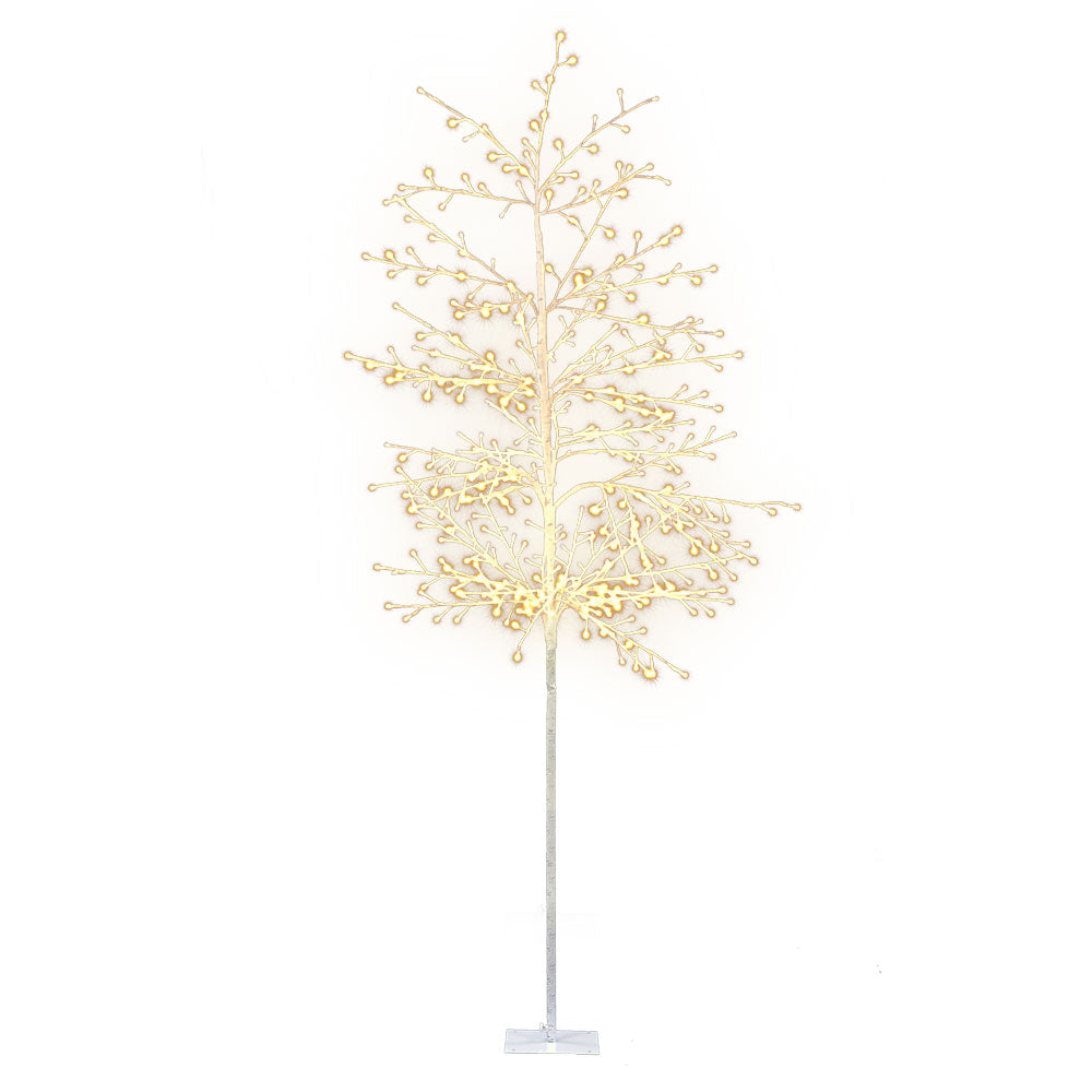 Jingle Jollys Christmas Tree 2.1M 480 LED Trees With Lights Warm White Deals499