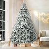 Jingle Jollys Christmas Tree 2.1M Xmas Trees Decorations Snowy 859 Tips Deals499