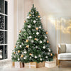 Jingle Jollys Christmas Tree 2.1M Xmas Trees Decorations Snowy Green 1000 Tips Deals499