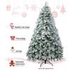 Jingle Jollys Snowy Christmas Tree 2.4M 8FT Xmas Decorations 859 Tips Deals499