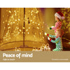 Jingle Jollys Christmas Tree 2.1M 264 LED Xmas Trees Solar Power Warm White Deals499