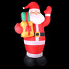 Jingle Jollys 2.4M Christmas Inflatables Santa Xmas Light Decor LED Airpower Deals499
