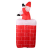 Jingle Jollys 1.8M Christmas Inflatable Archway with Santa Xmas Decor LED Deals499