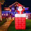 Jingle Jollys 1.8M Christmas Inflatable Archway with Santa Xmas Decor LED Deals499