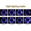 Jingle Jollys 800 LED Christmas Icicle Lights White and Blue Deals499