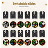 Jingle Jollys Pattern LED Laser Landscape Projector Light Lamp Christmas Party Deals499