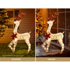 Jingle Jollys Christmas Lights Motif LED Rope Reindeer Waterproof Outdoor Deals499