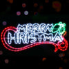 Jingle Jollys Christmas Motif Lights LED Rope Merry Xmas Waterproof Colourful Deals499