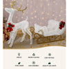 Jingle Jollys Christmas Lights Motif LED Rope Light Reindeer Sleigh Xmas Decor Deals499